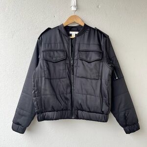H&M | Black Bomber Jacket